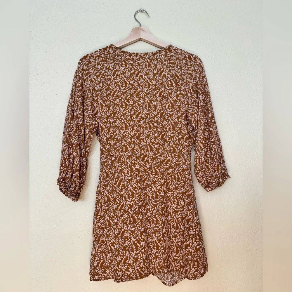 Free People | Clara Floral Print Tunic Dress Blouse - Size XS
